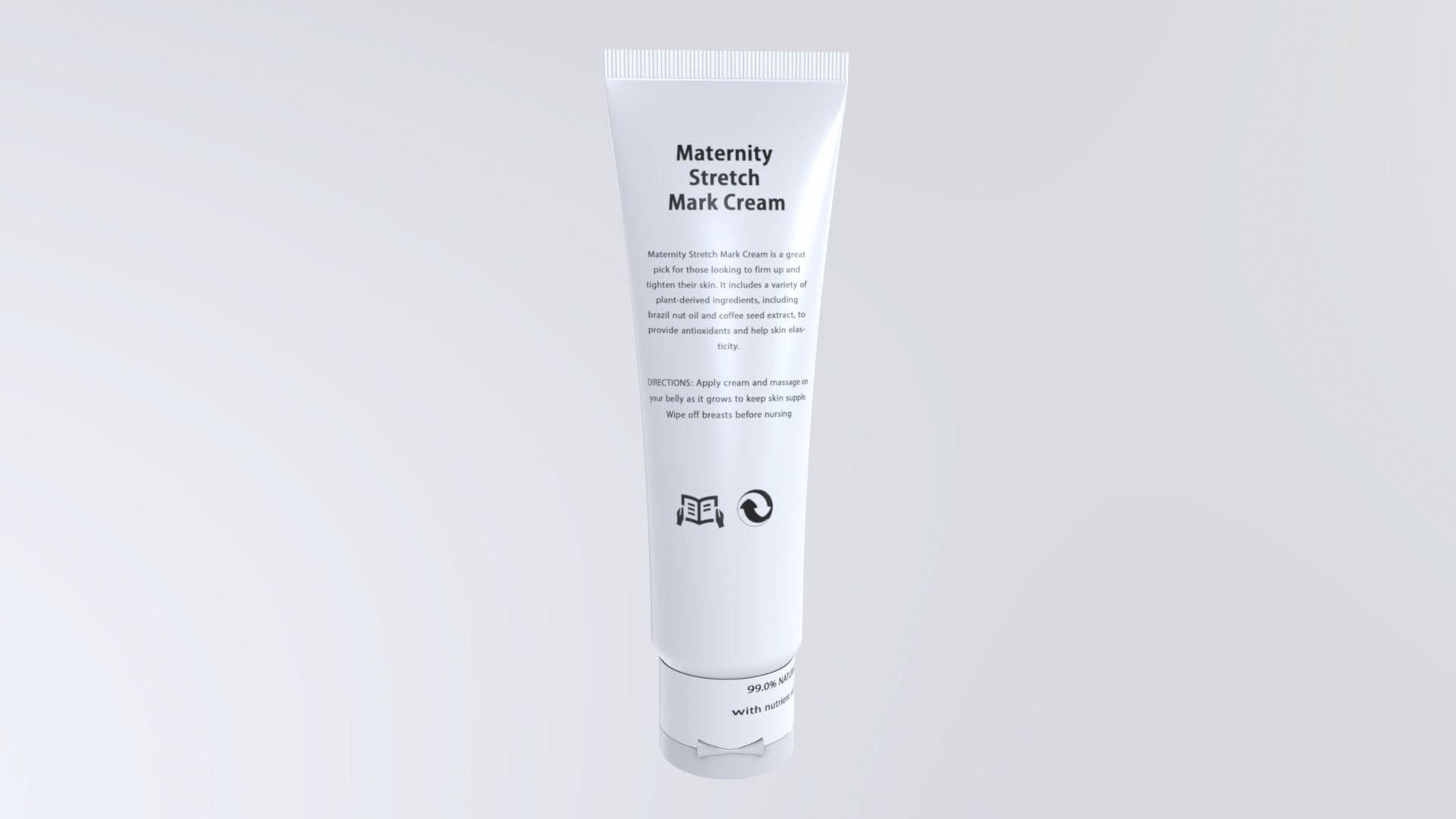 StretchCream Low-poly 3D model_5