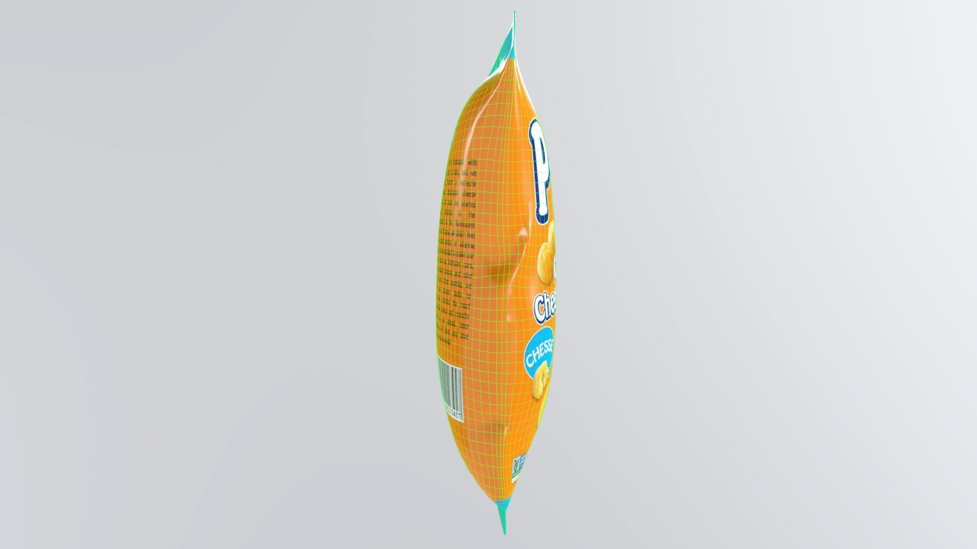 CheesePuffsChips Low-poly 3D model_4