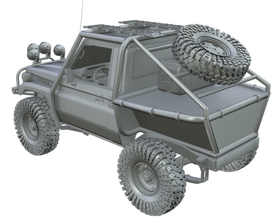 Generic Land Cruiser S70 2001 Rally Xtreme Edition  3D model_16