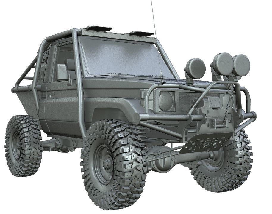 Generic Land Cruiser S70 2001 Rally Xtreme Edition  3D model_18