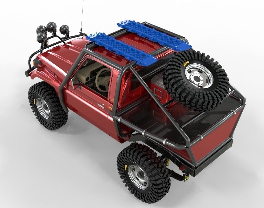 Generic Land Cruiser S70 2001 Rally Xtreme Edition  3D model_5