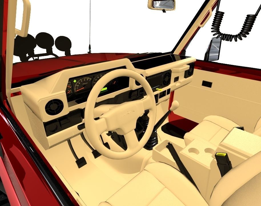 Generic Land Cruiser S70 2001 Rally Xtreme Edition  3D model_7