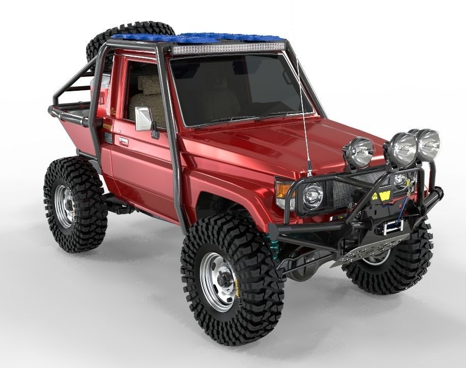 Generic Land Cruiser S70 2001 Rally Xtreme Edition  3D model_6