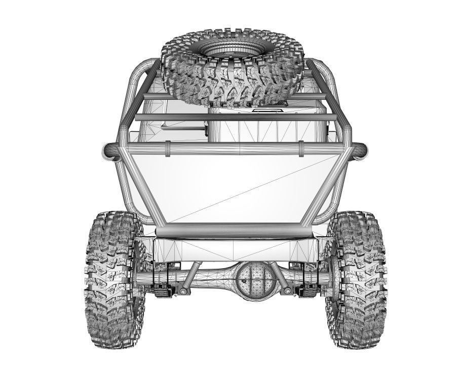 Generic Land Cruiser S70 2001 Rally Xtreme Edition  3D model_12