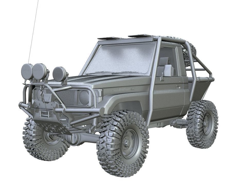 Generic Land Cruiser S70 2001 Rally Xtreme Edition  3D model_15