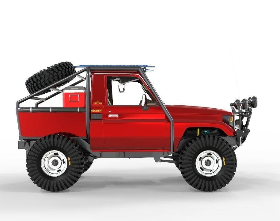 Generic Land Cruiser S70 2001 Rally Xtreme Edition  3D model_2