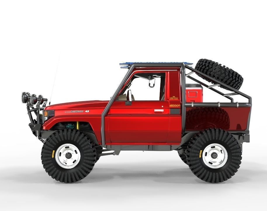 Generic Land Cruiser S70 2001 Rally Xtreme Edition  3D model_1