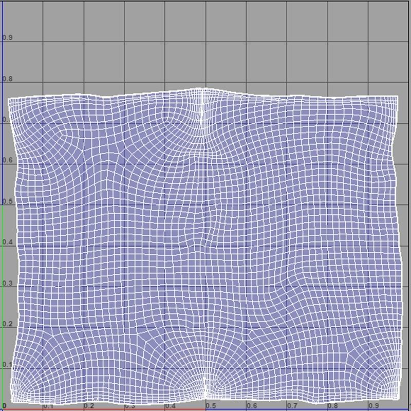 Cornmeal Low-poly 3D model_7