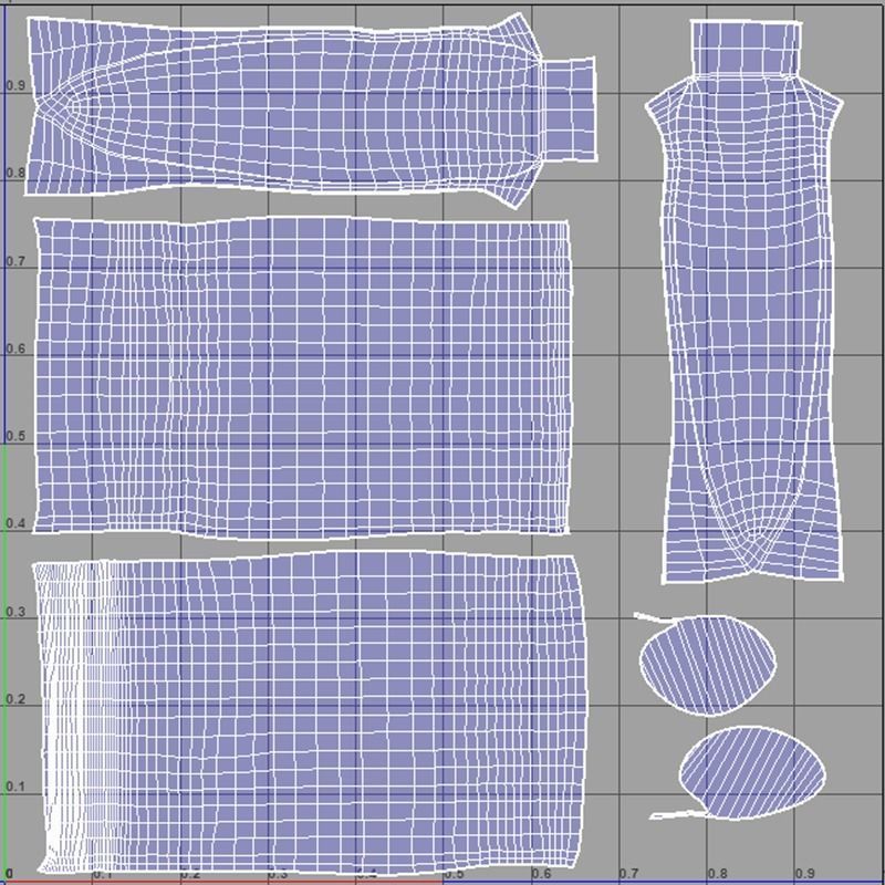 AllPurposeFlour Low-poly 3D model_6