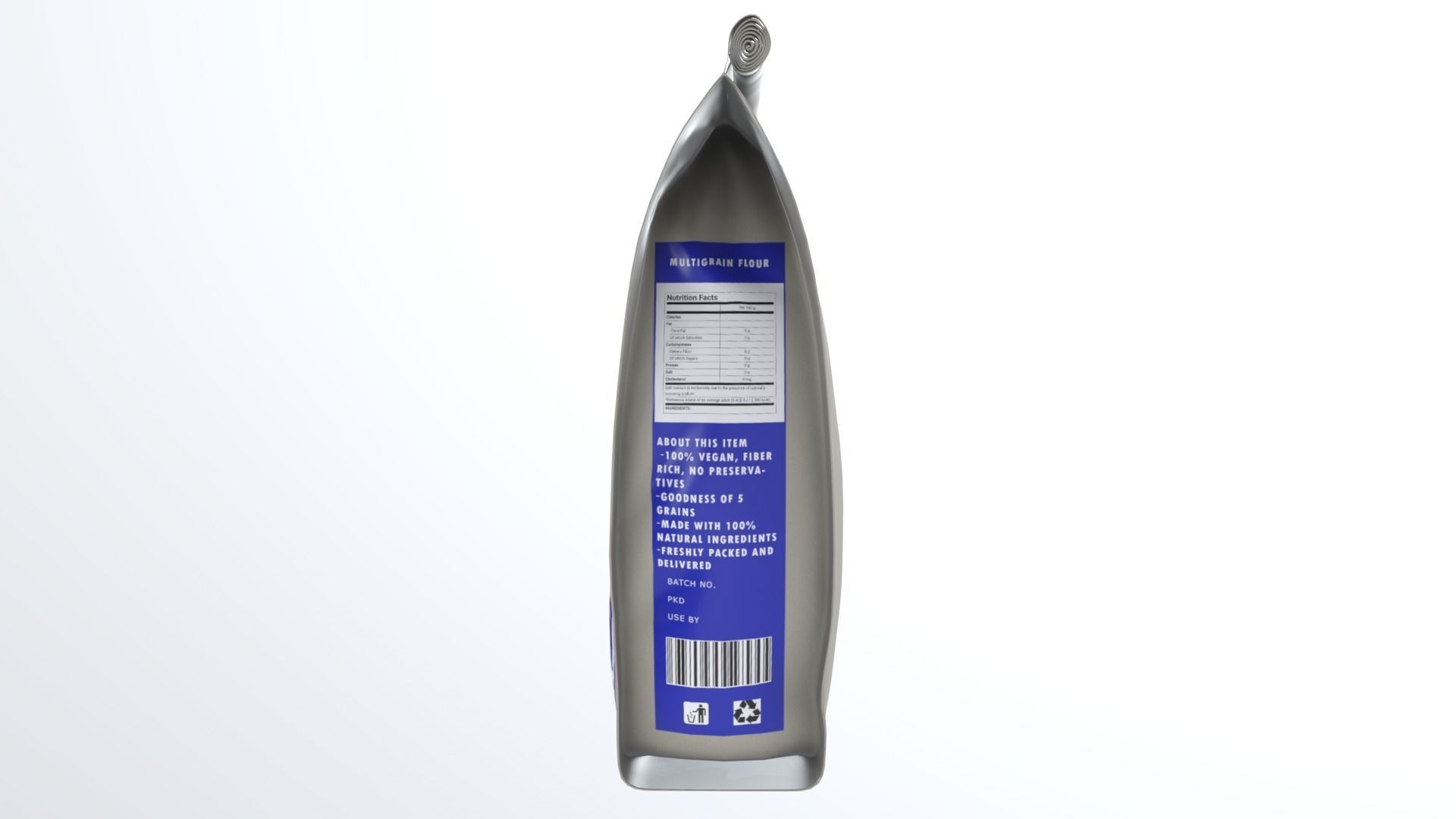 AllPurposeFlour Low-poly 3D model_2