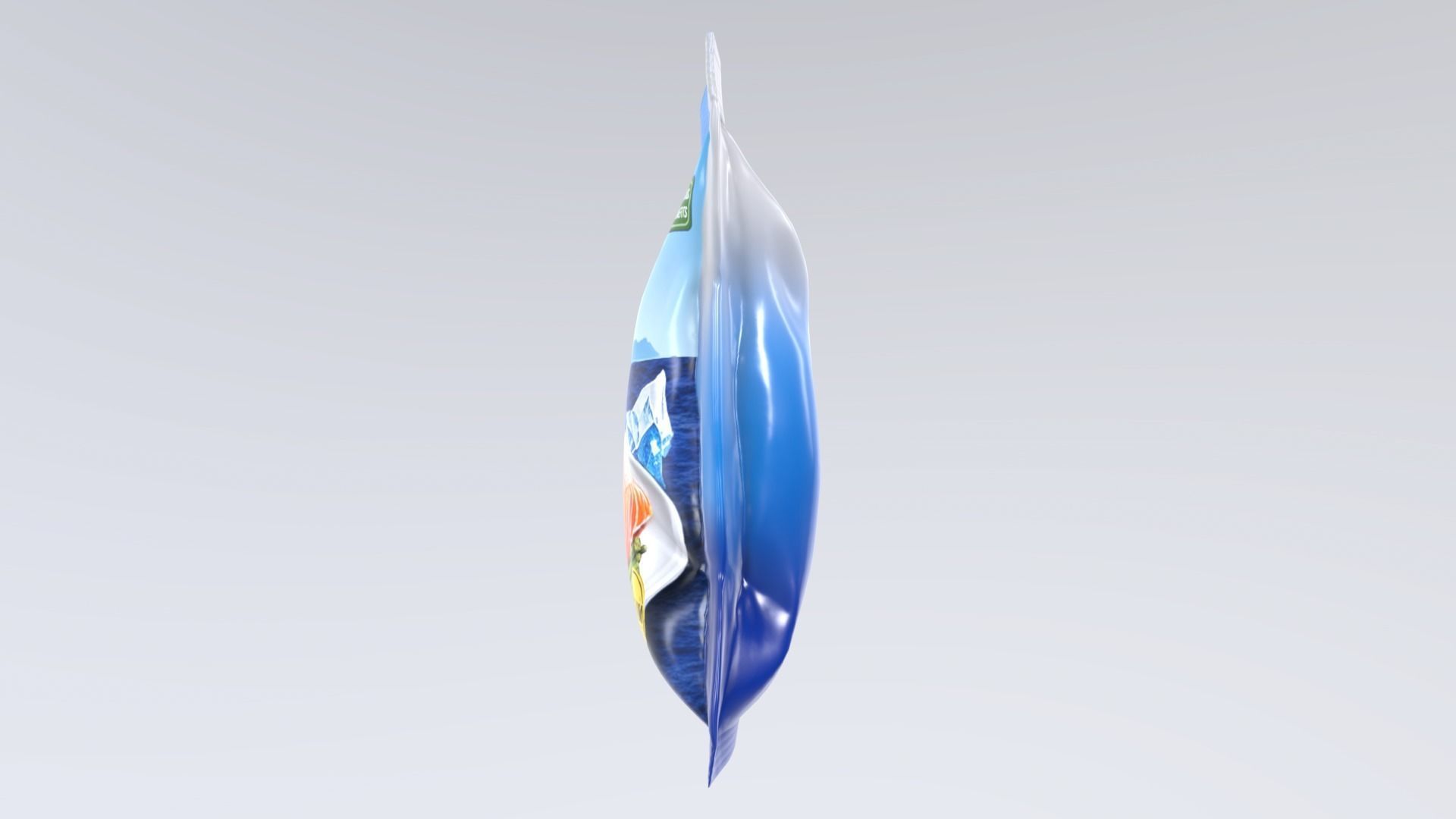 FrozenFish Low-poly 3D model_4