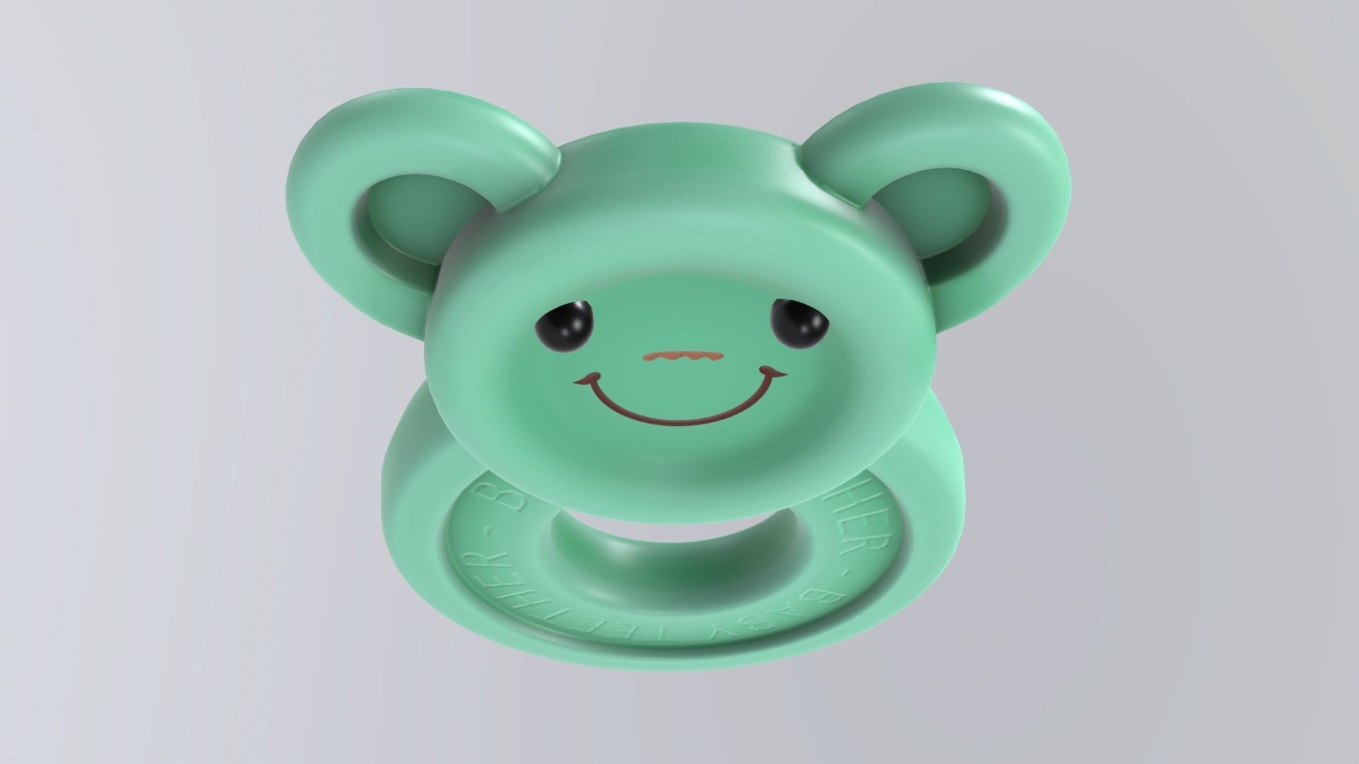 BabyTeether Low-poly 3D model_6