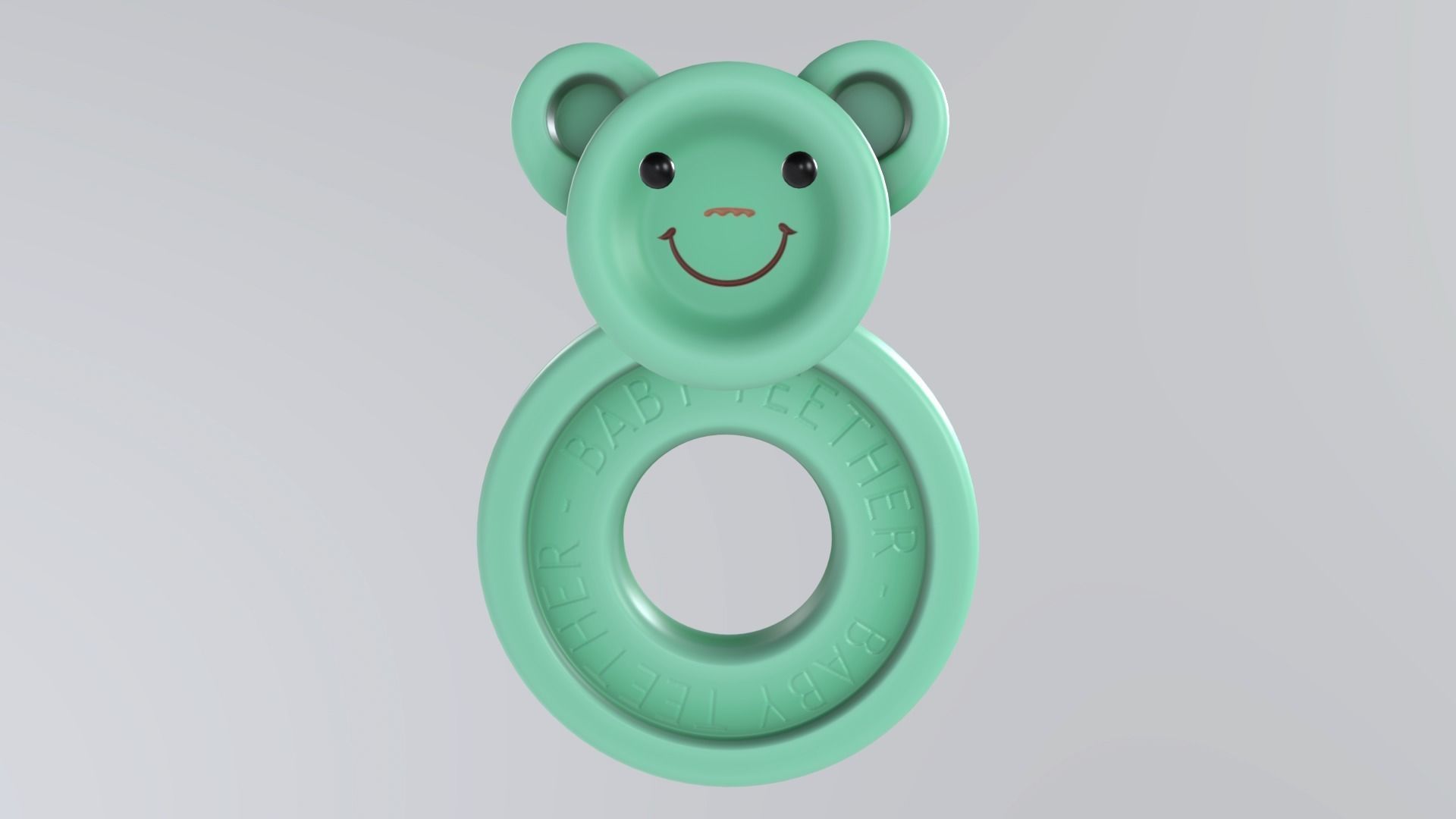 BabyTeether Low-poly 3D model_2