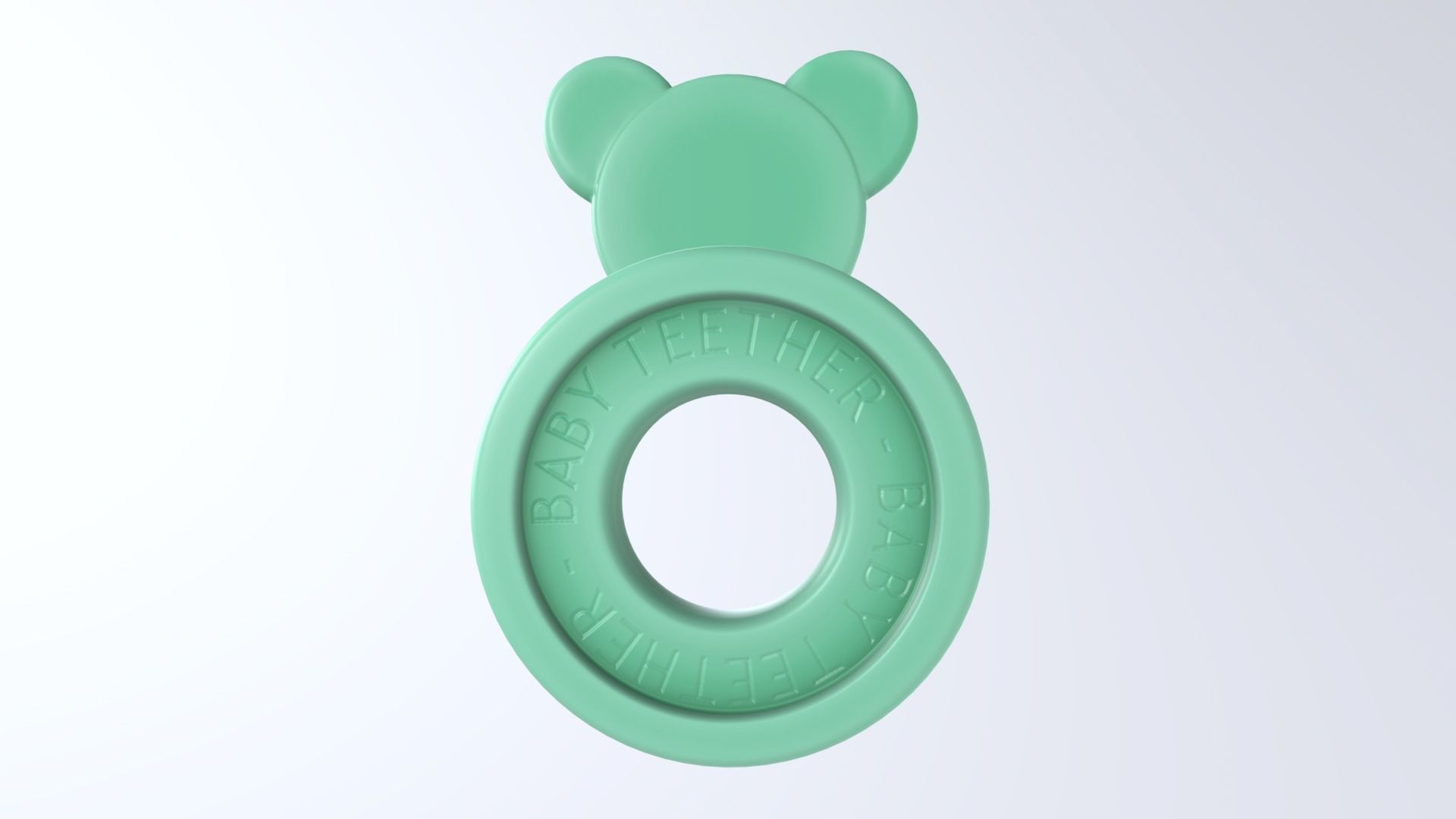 BabyTeether Low-poly 3D model_4