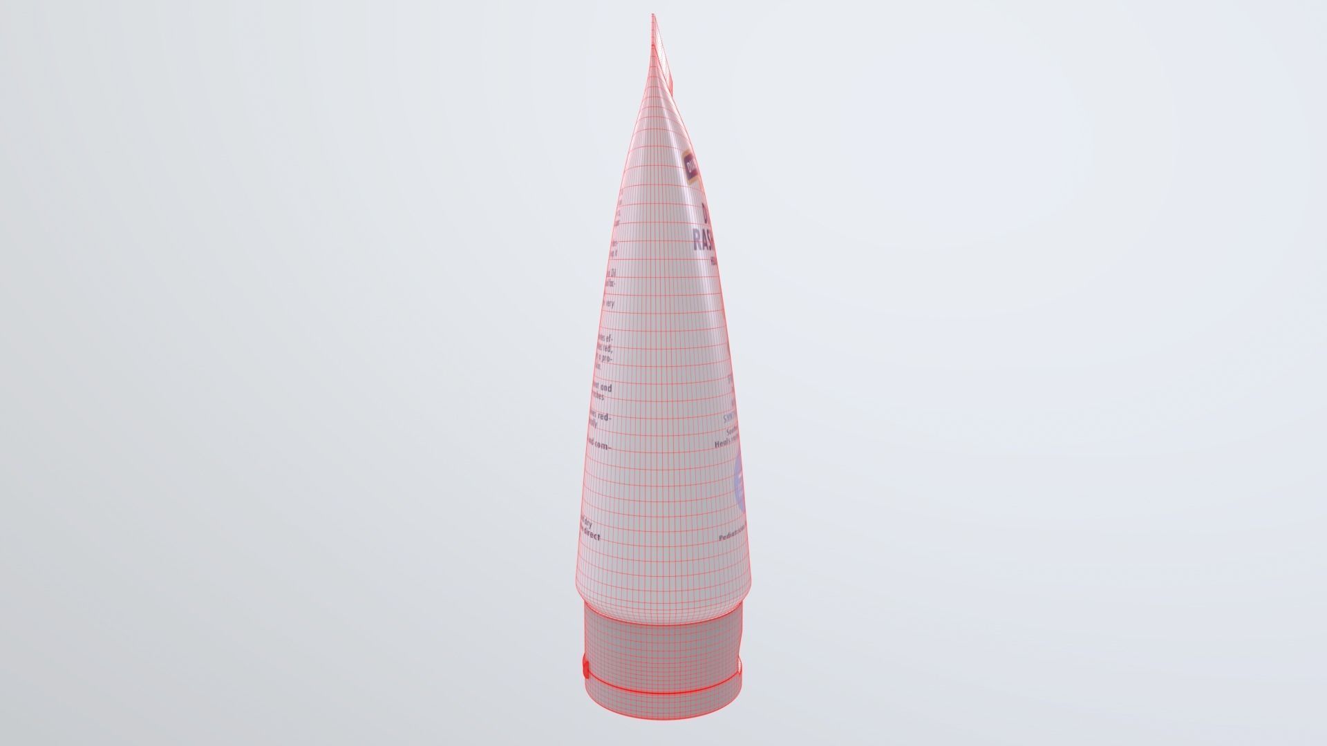 DiaperRashCream Low-poly 3D model_9