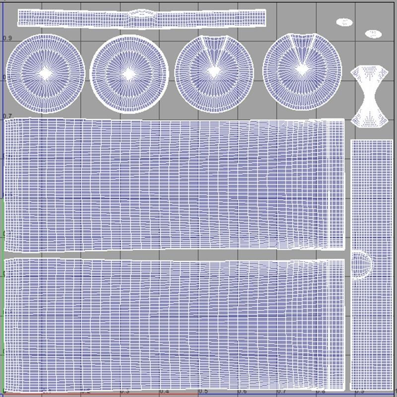 DiaperRashCream Low-poly 3D model_7