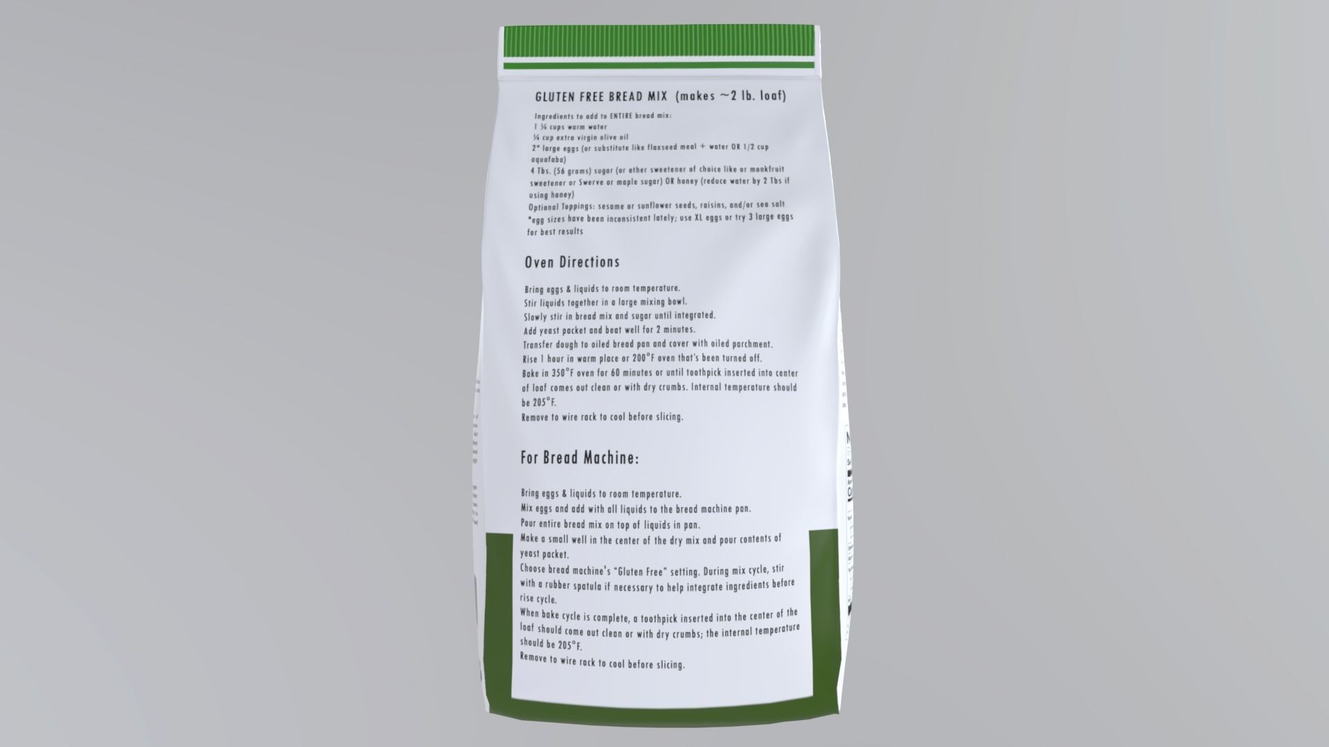 BreadMix Low-poly 3D model_6