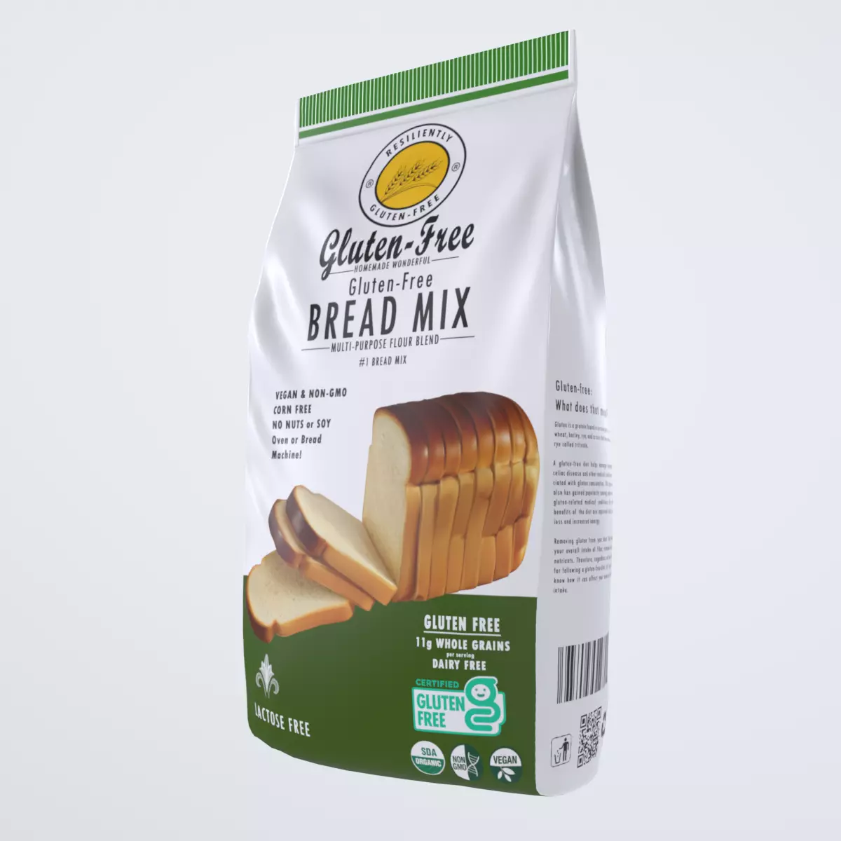BreadMix Low-poly 3D model_0