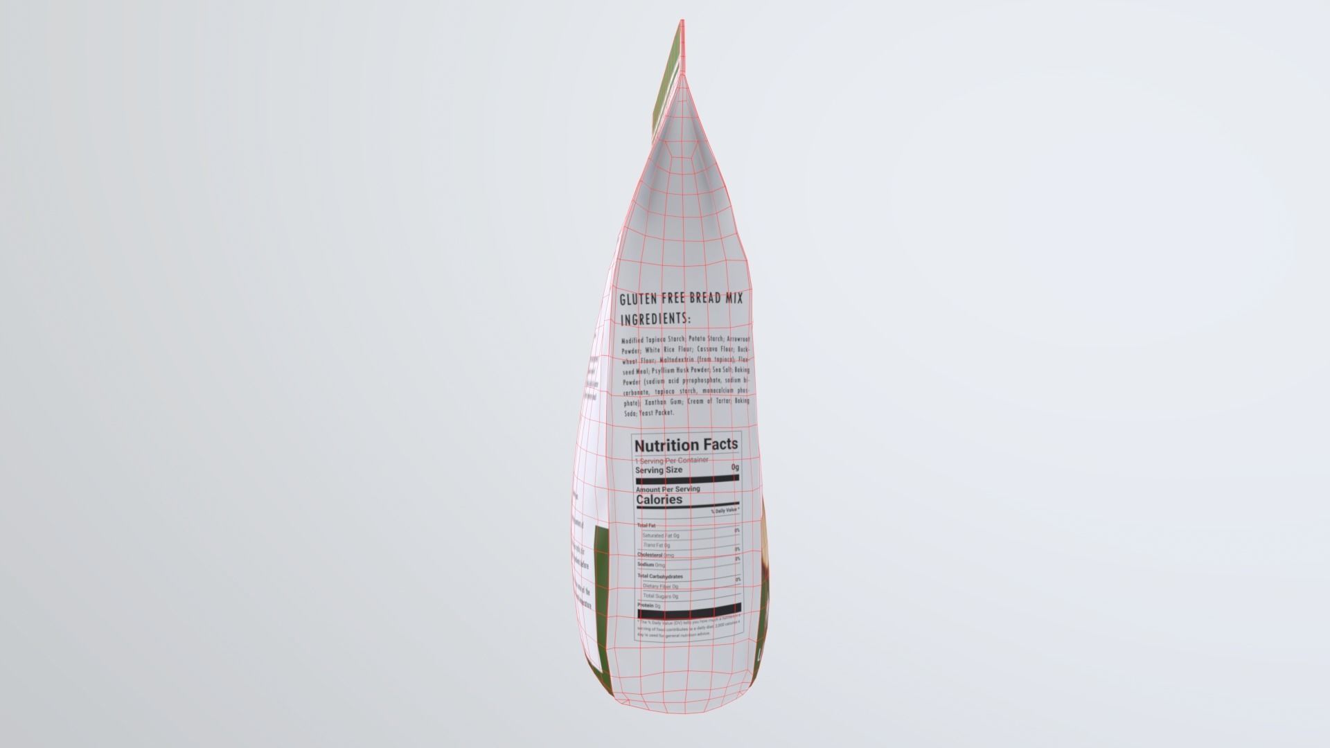 BreadMix Low-poly 3D model_10