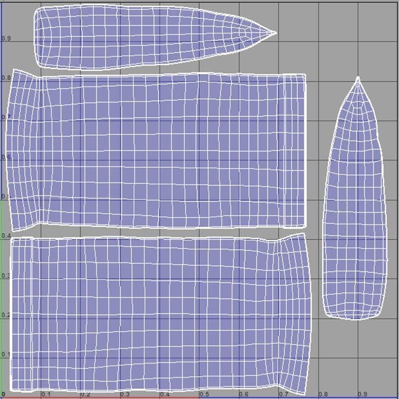 BreadMix Low-poly 3D model_7