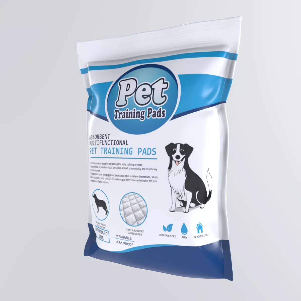 PetTrainingPads Low-poly 3D model_0
