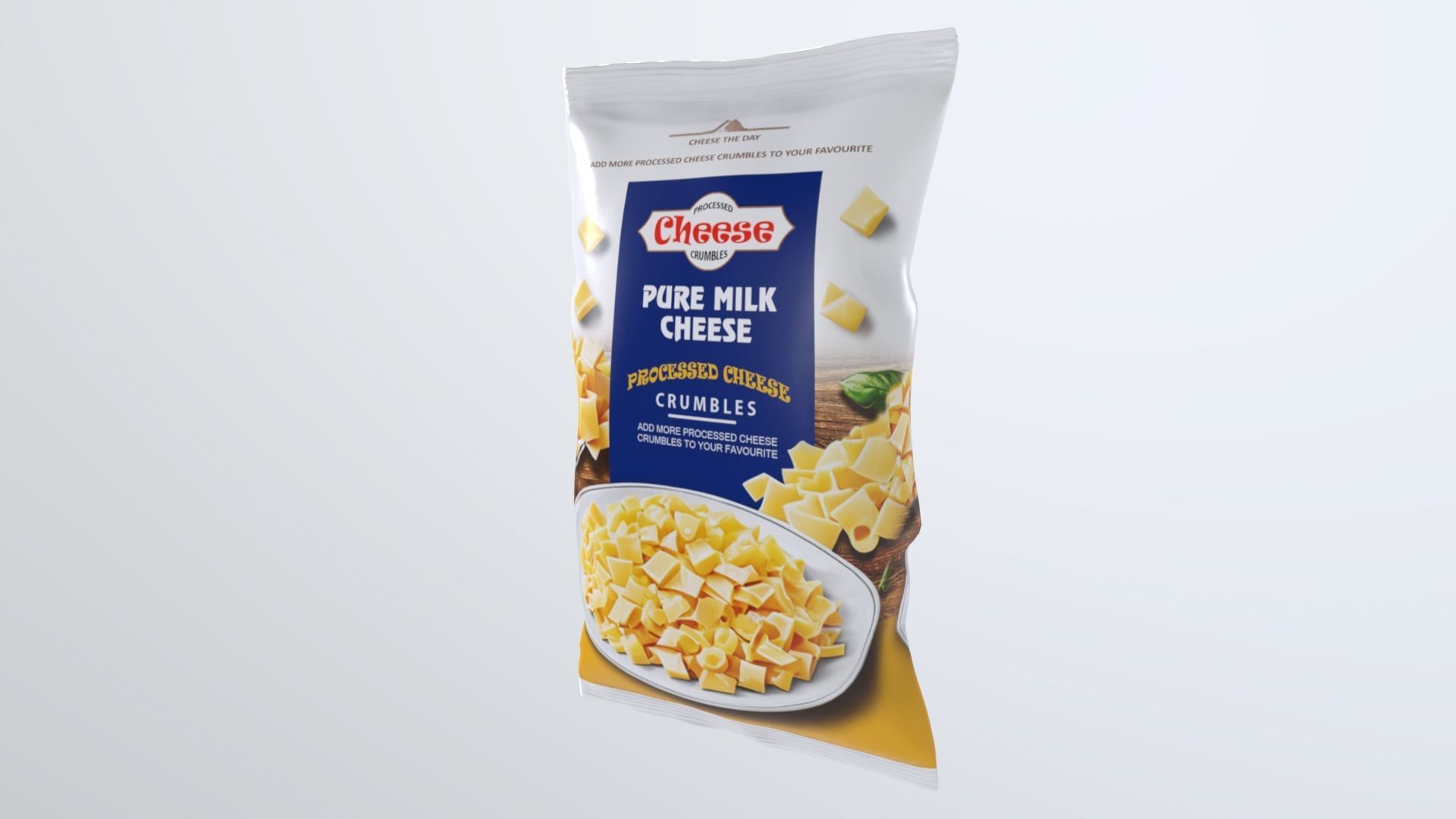 CheeseCrumbles Low-poly 3D model_2