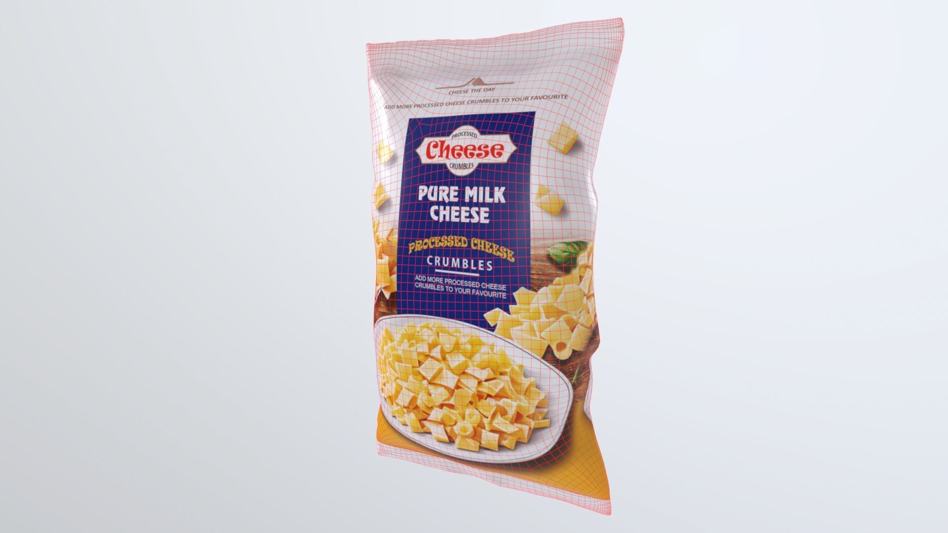 CheeseCrumbles Low-poly 3D model_7