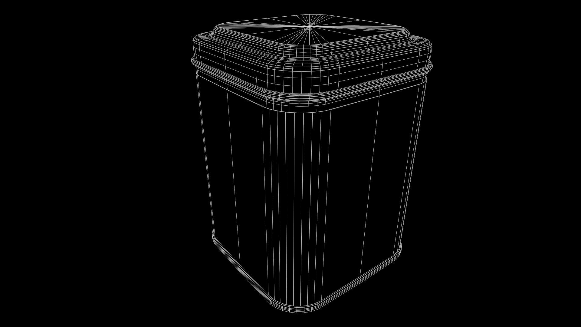 Pepper-Smoked Pepper-PBR GAME READY Low-poly 3D model_1