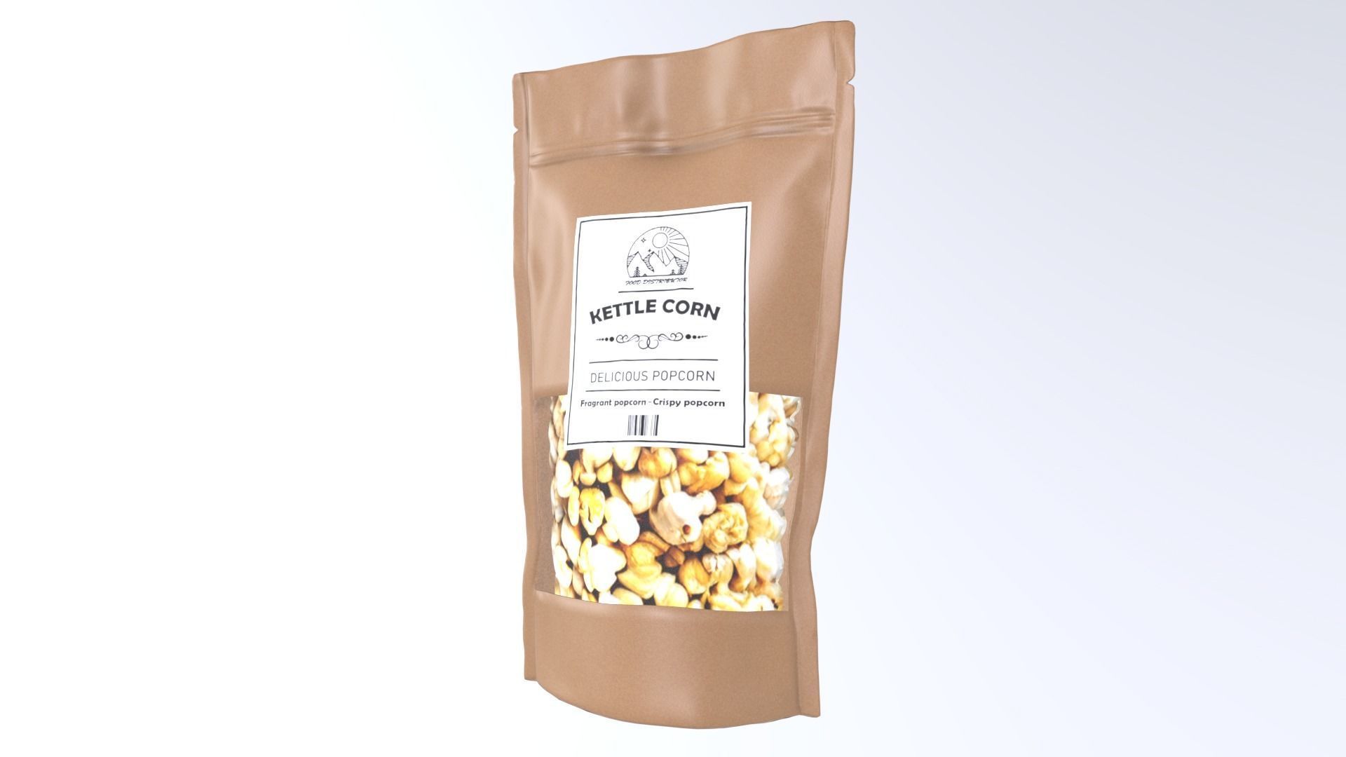 KettleCorn Low-poly 3D model_8