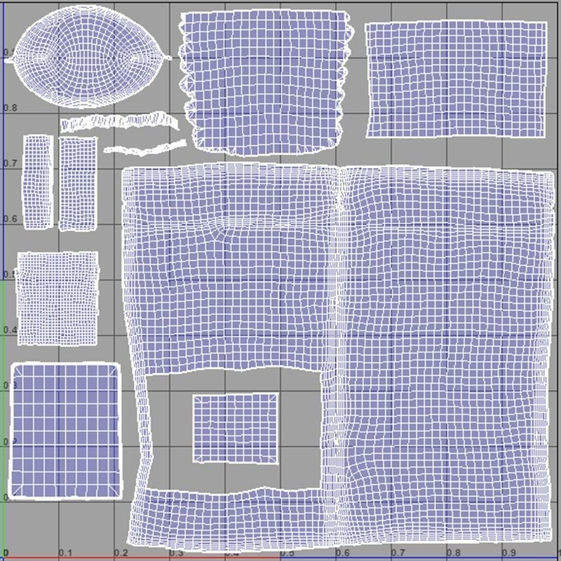 KettleCorn Low-poly 3D model_6