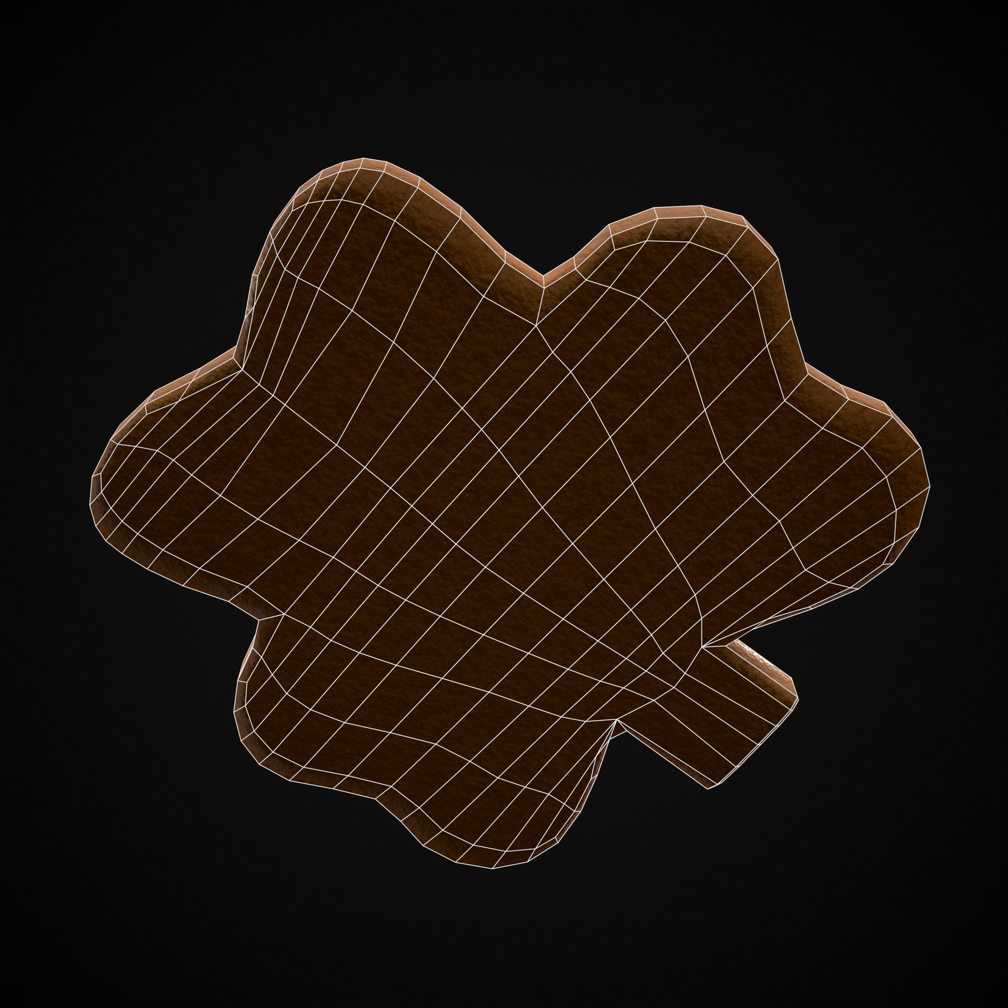 Lucky StPatricks Cookies Low-poly 3D model_24