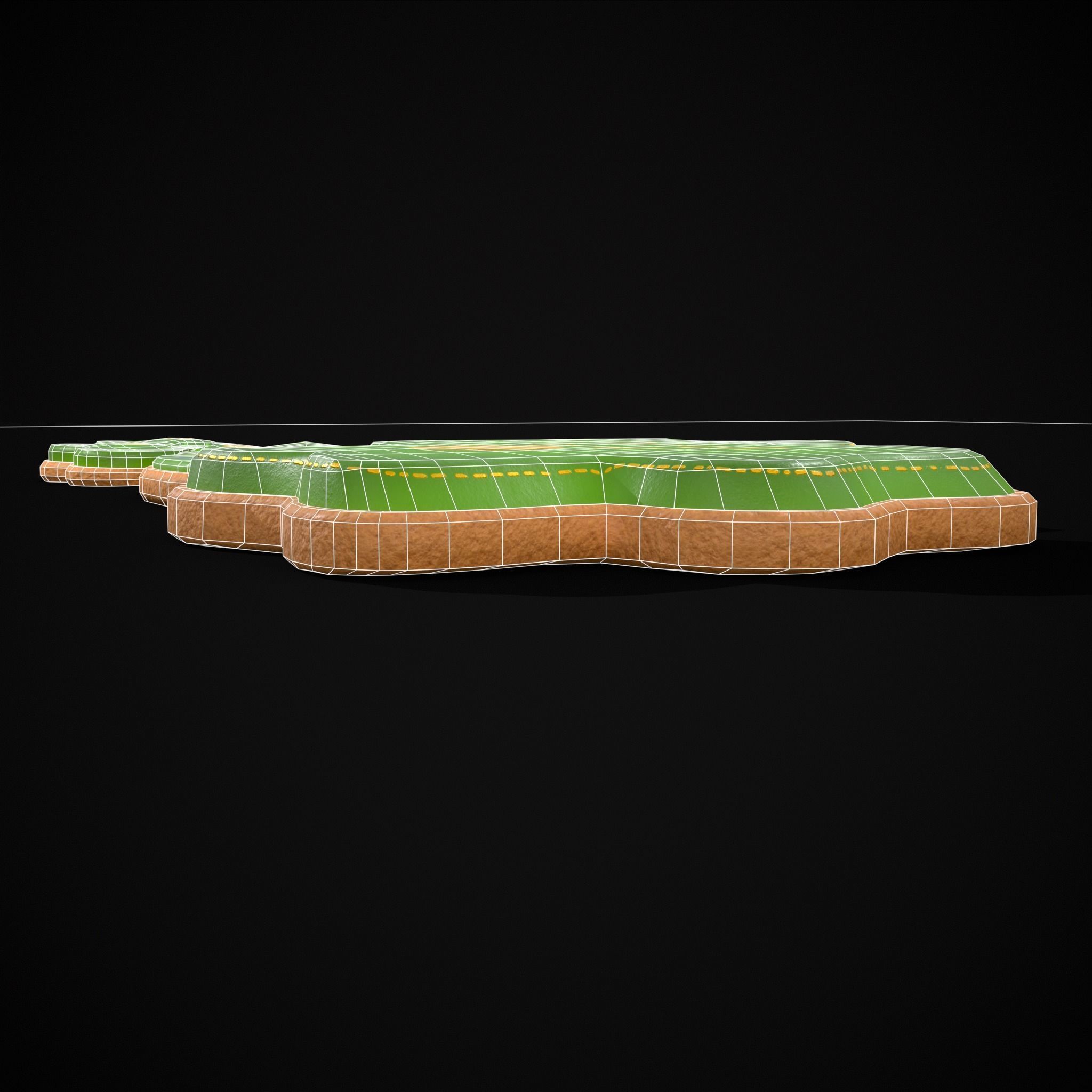 Lucky StPatricks Cookies Low-poly 3D model_6