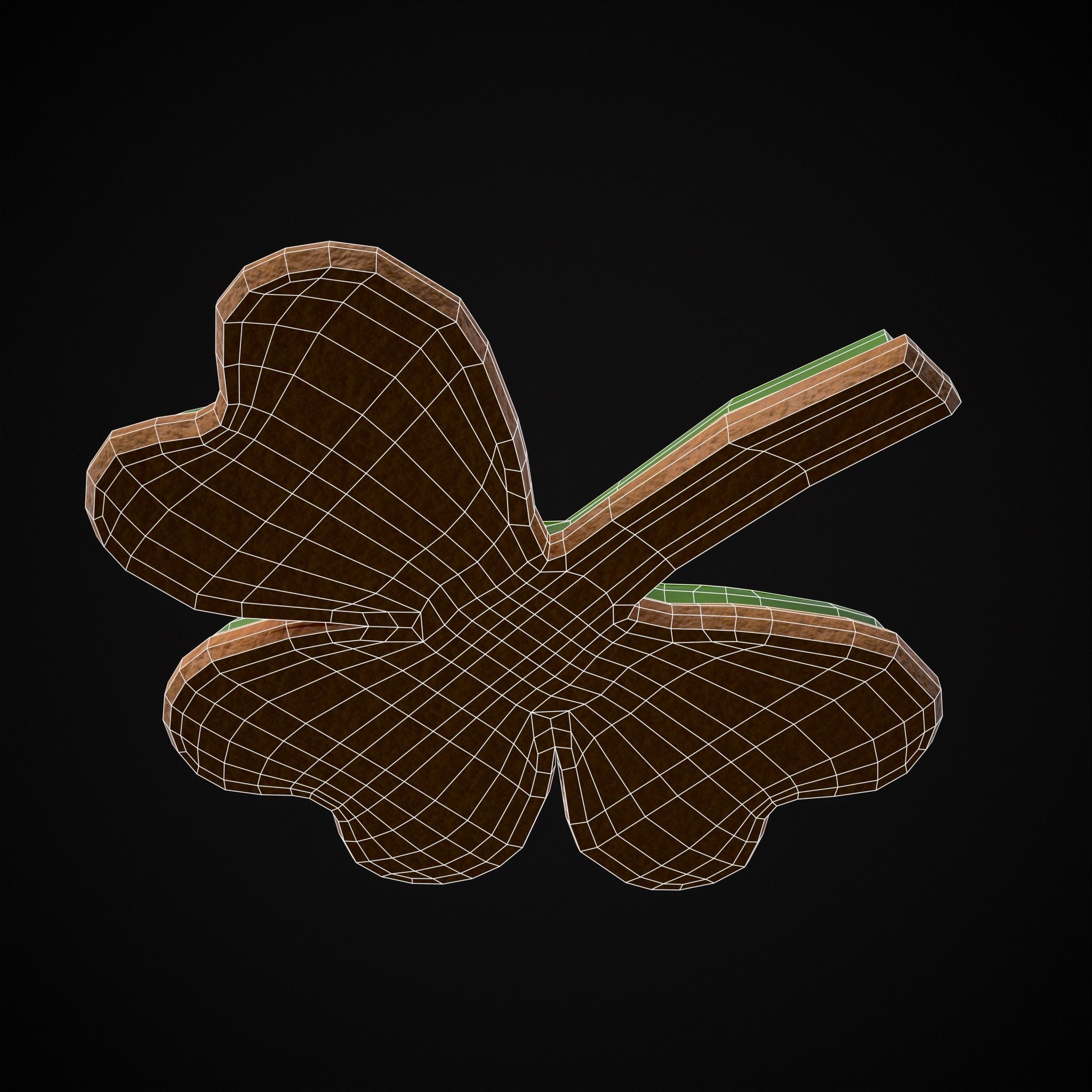 Lucky StPatricks Cookies Low-poly 3D model_18