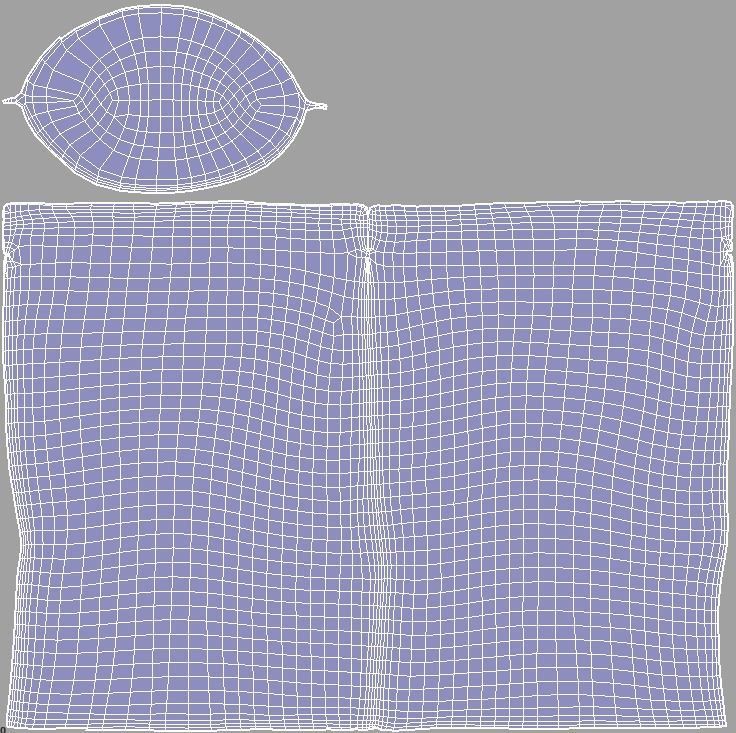 Quinoa Low-poly 3D model_9