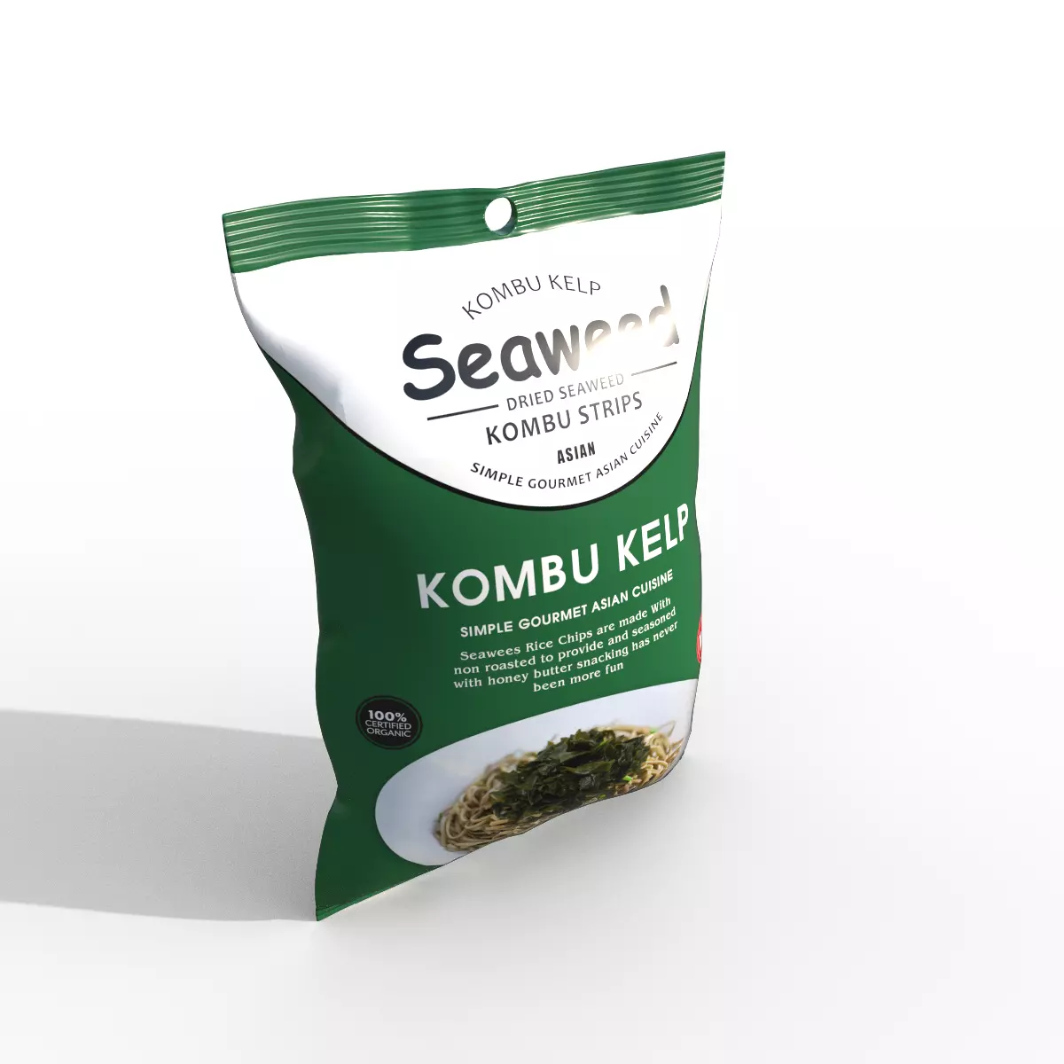 KelpStrips Low-poly 3D model