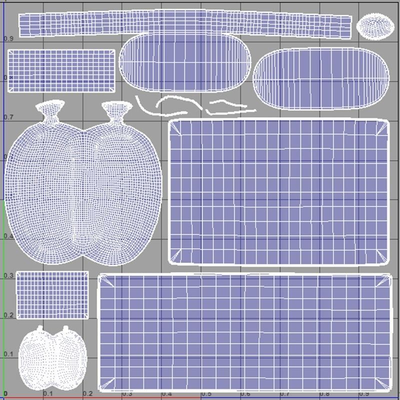 ProvoloneCheese Low-poly 3D model_7