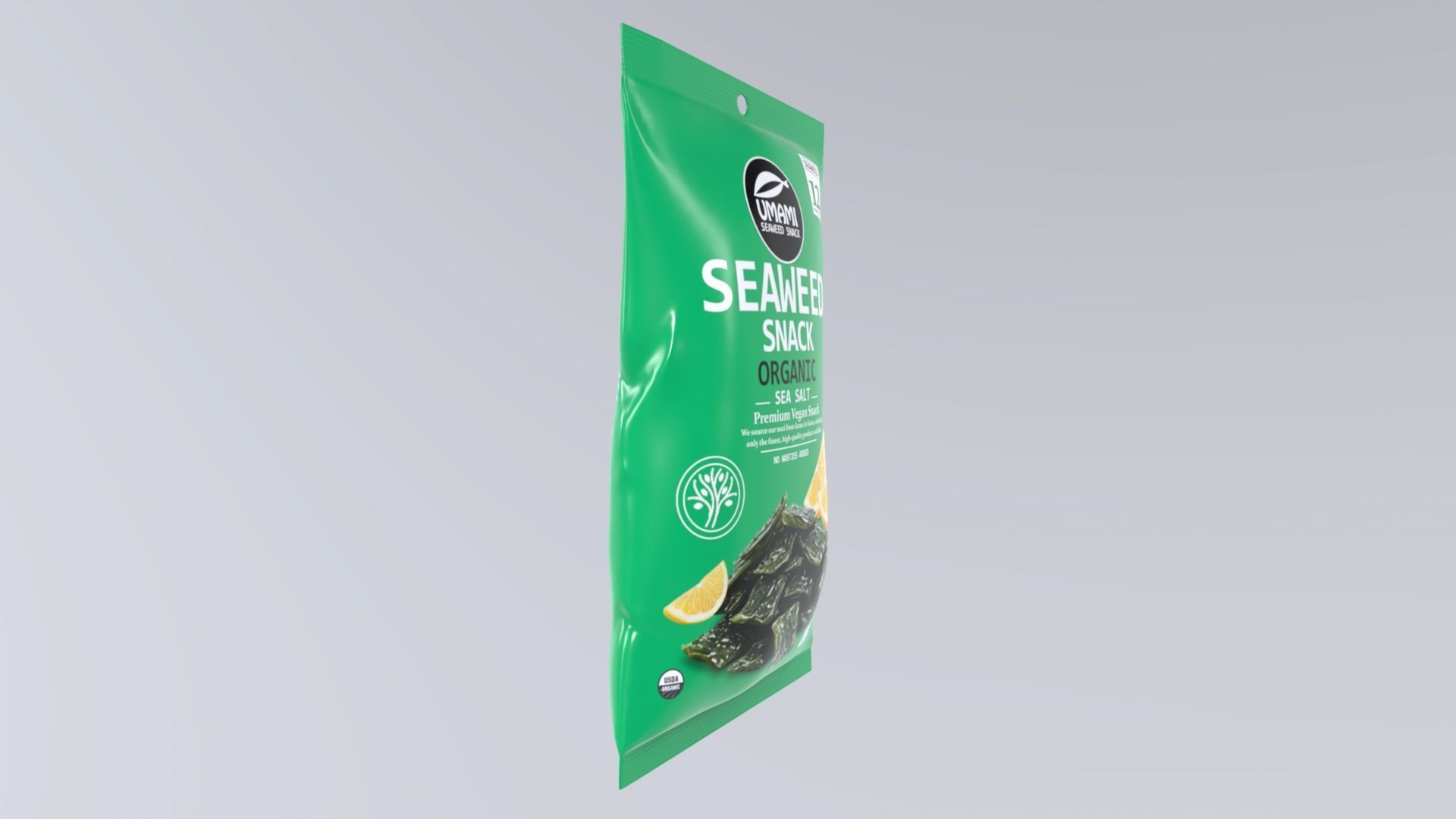 SeaweedSnacks Low-poly 3D model_5
