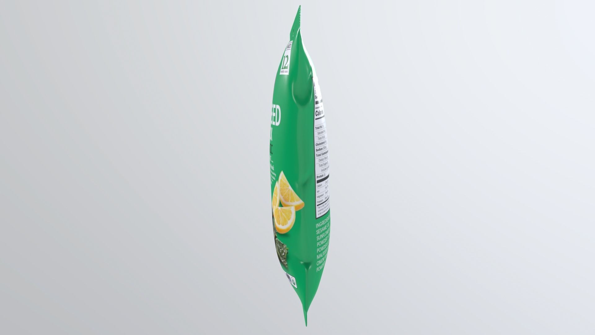 SeaweedSnacks Low-poly 3D model_6