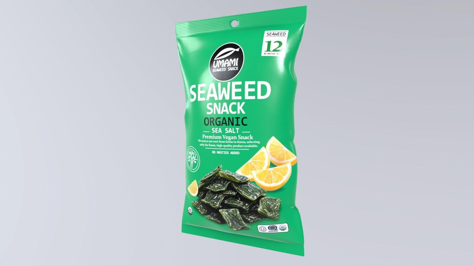 SeaweedSnacks Low-poly 3D model_2