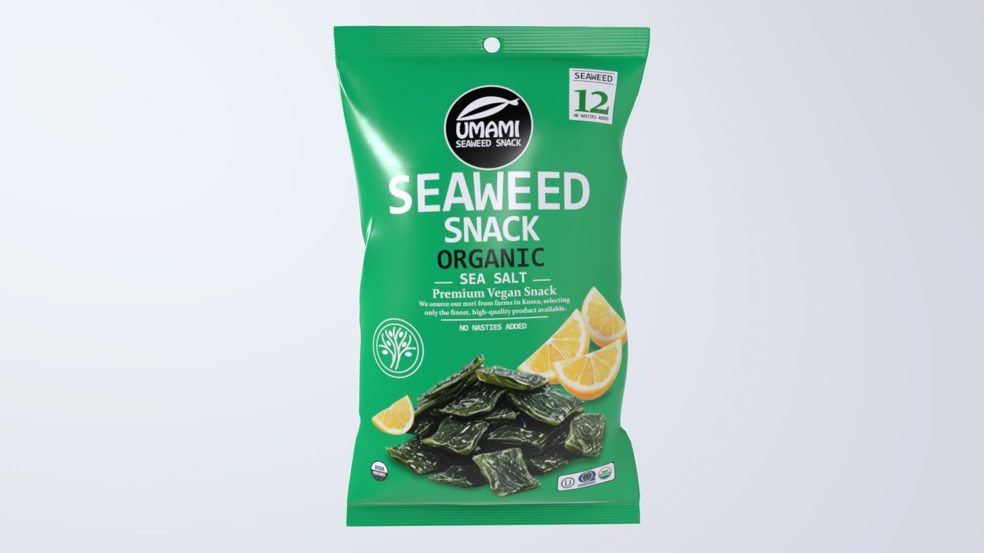 SeaweedSnacks Low-poly 3D model_3