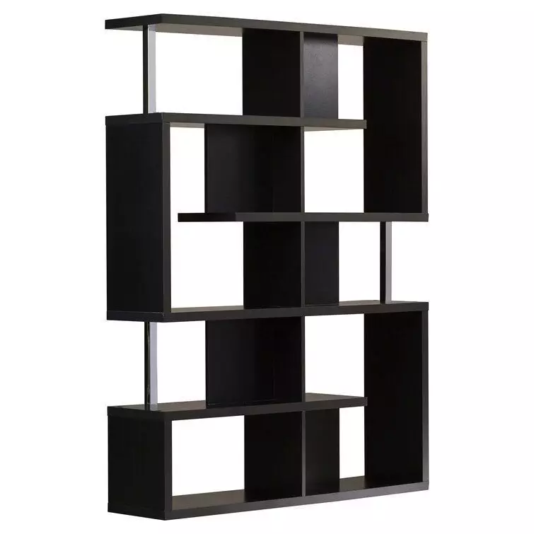 Sullins Geometric Bookcase 3D model_0