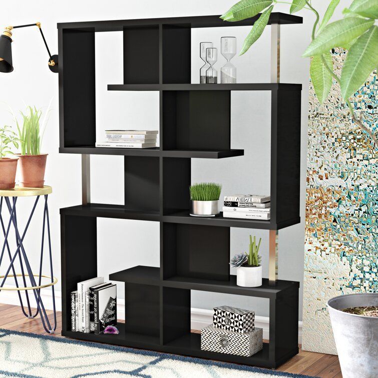 Sullins Geometric Bookcase 3D model_5