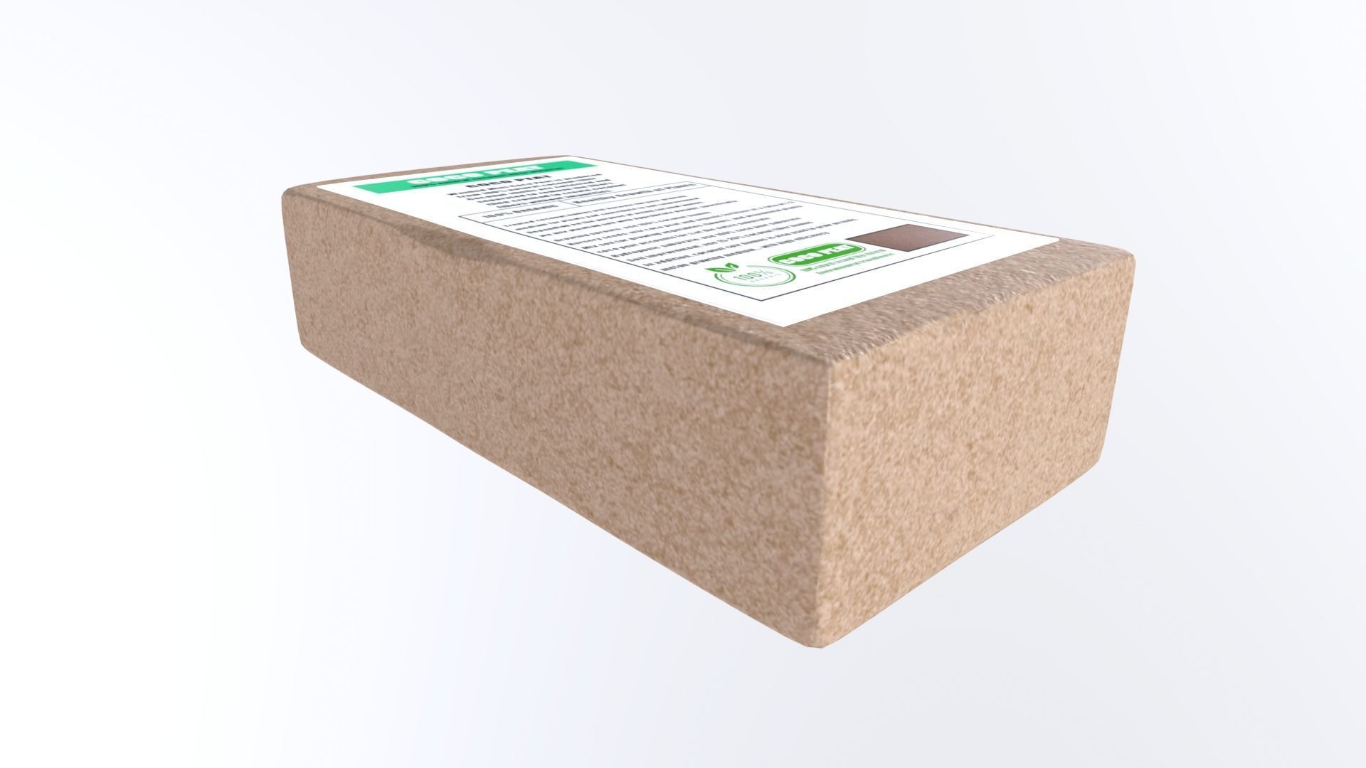 CocoPeat Low-poly 3D model_8