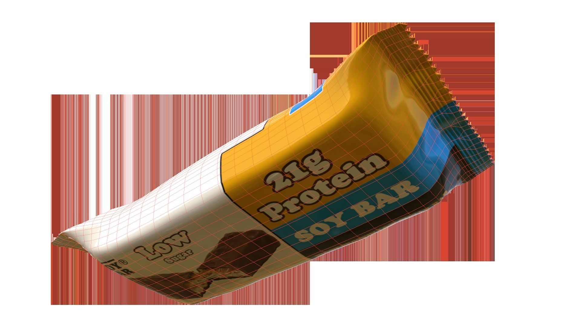SoybasedProteinBars  Low-poly 3D model_8