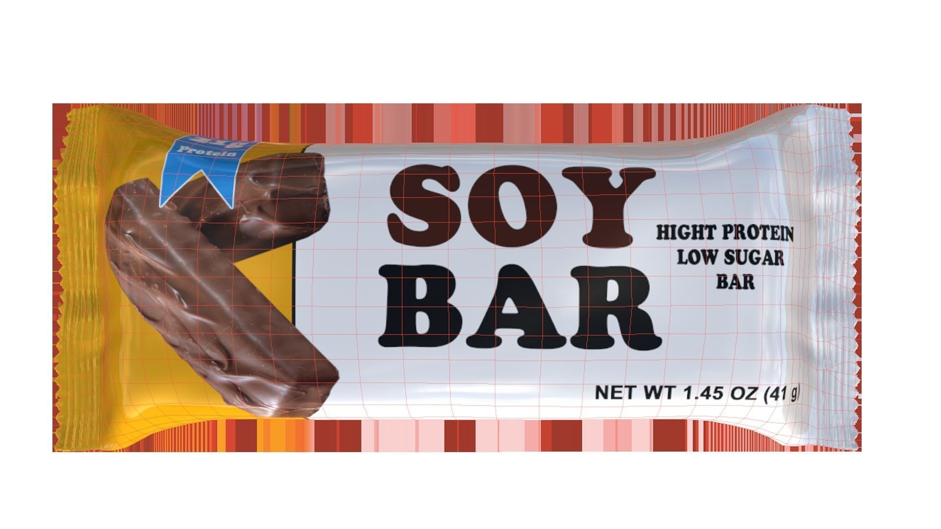 SoybasedProteinBars  Low-poly 3D model_7