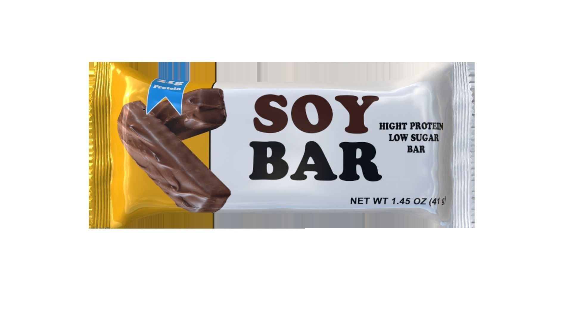 SoybasedProteinBars  Low-poly 3D model_4