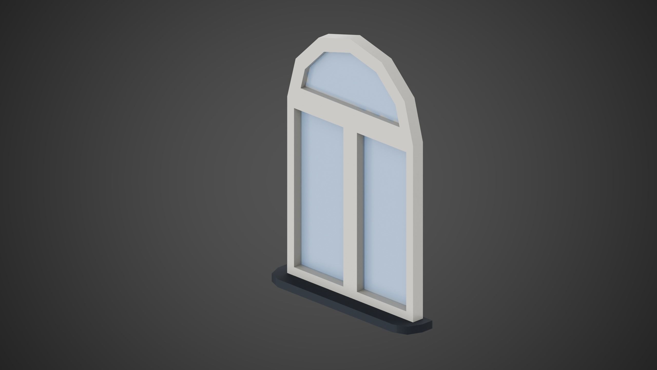 City Buildings Low-poly 3D model_24