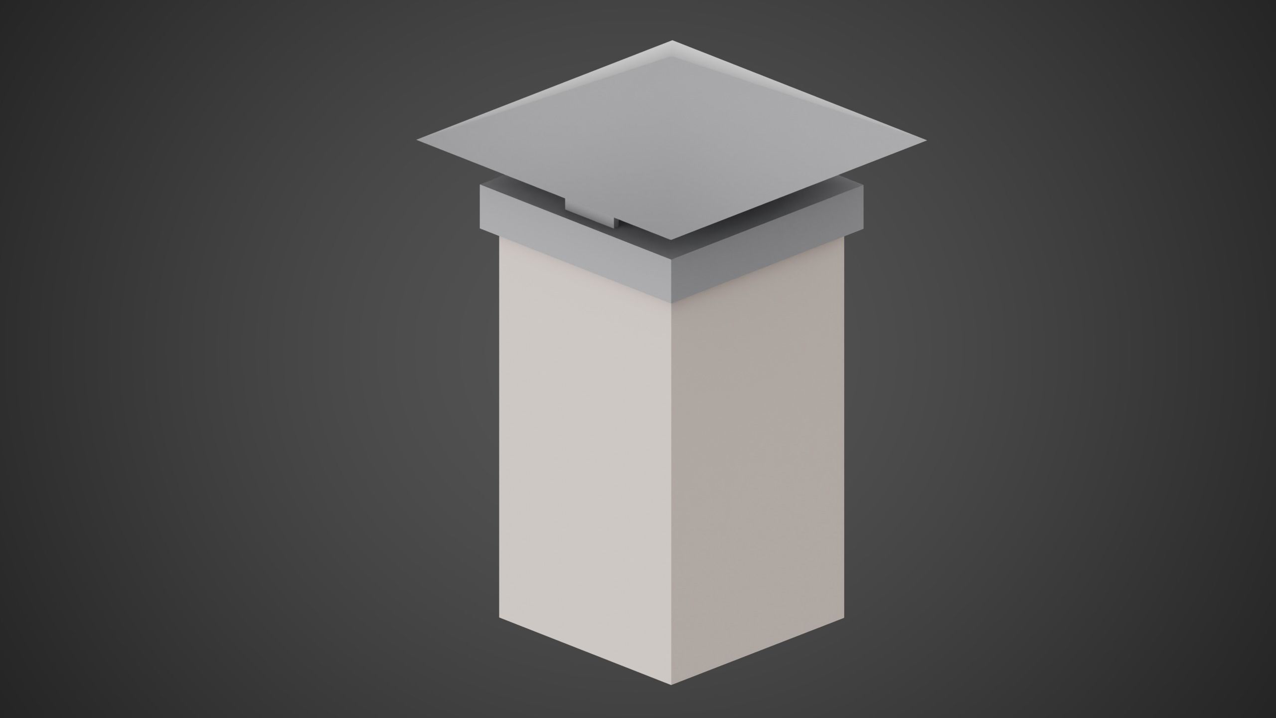 City Buildings Low-poly 3D model_8