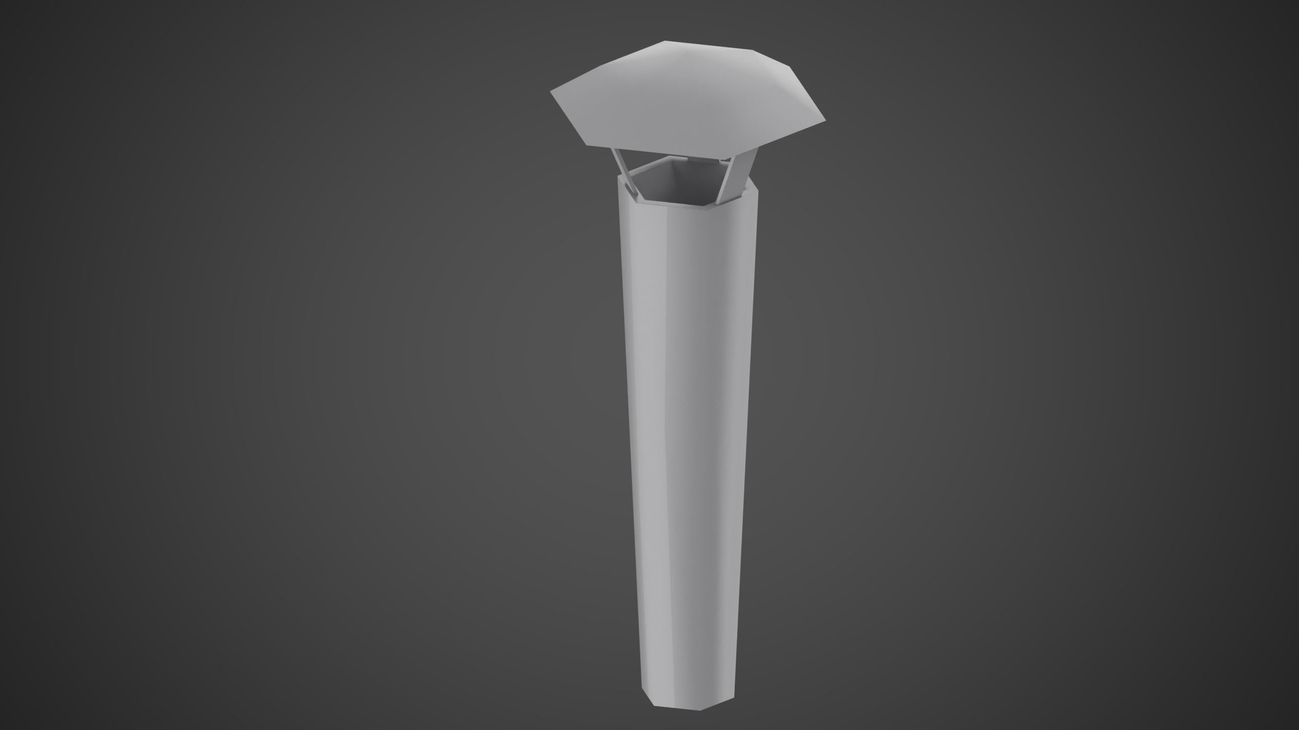 City Buildings Low-poly 3D model_10