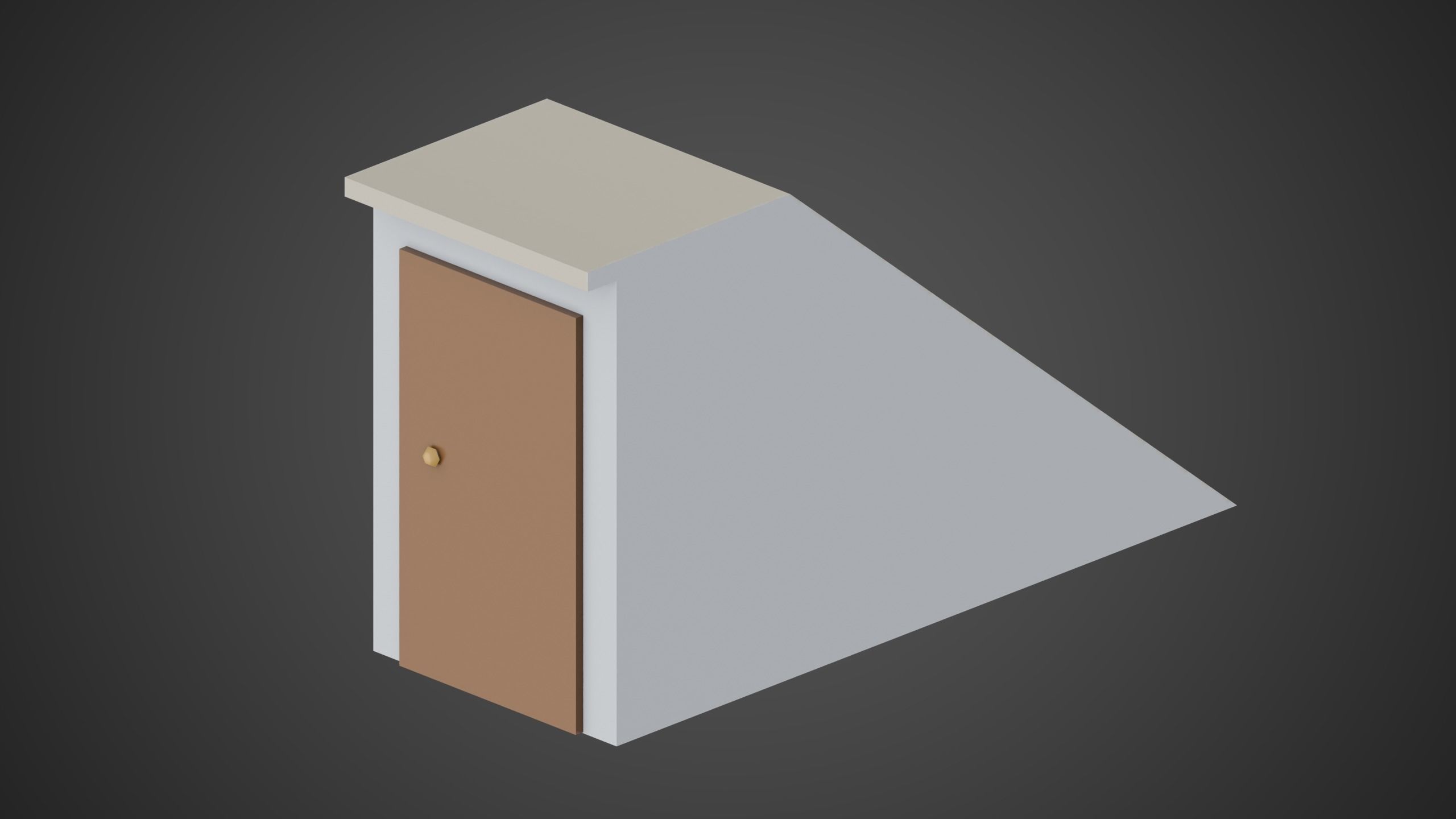 City Buildings Low-poly 3D model_15